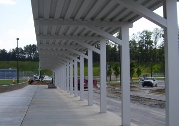Aluminum Canopy Walkway for School