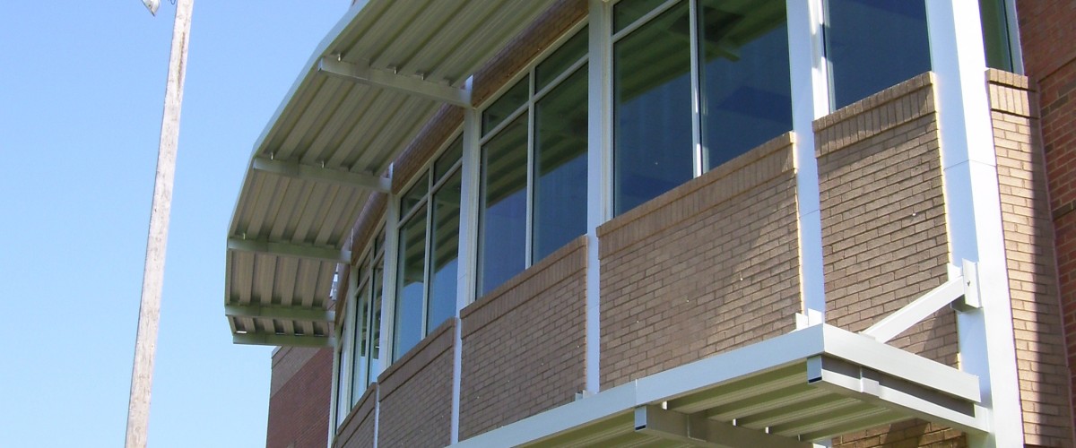 Entrance Canopy System for School