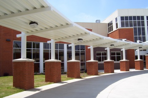 Extruded Aluminum Walkway Covers