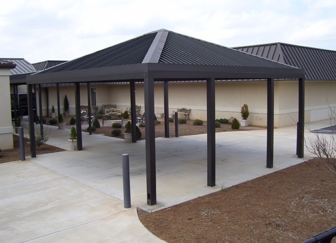 metal canopies