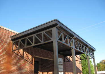 canopy finishes, aluminum canopy projects