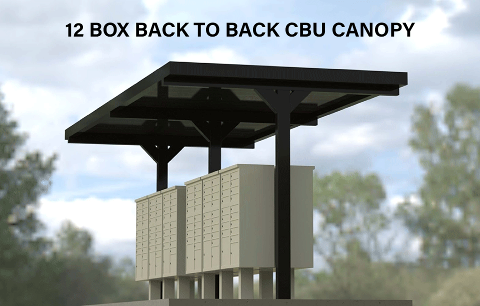 12 CBU back to back canopy